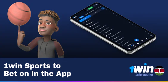 Lists of Sports for Betting at 1Win Kenya App