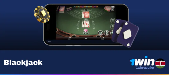 Play Blackjack at 1Win Application