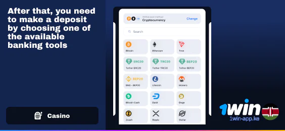 Top Up your 1Win App Balance by making a deposit