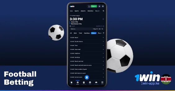 Football Betting - 1Win App