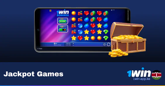 Games with Progressive Jackpots - 1Win Kenya