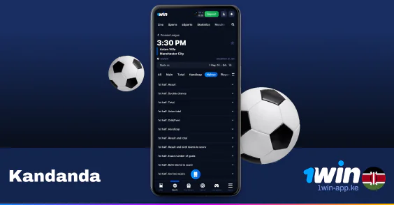 Kuweka Madau kwa Soka - 1Win Programu
