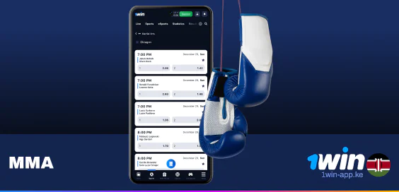 Kuweka Madau kwa MMA - Programu 1Win kwa Wachezaji wa Kenya